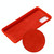 For Galaxy A41 Solid Color Liquid Silicone Dropproof Full Coverage Protective Case(Red)