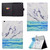 For iPad 5 / 6 Horizontal Flip Leather Case with Holder & Card Slot & Sleep / Wake-up Function(Ocean)