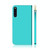 For Galaxy A41 Lmitated Mirror Surface Horizontal Flip Leather Case with Holder & Card Slots & Wallet & Lanyard(Mint Green)