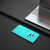 For Galaxy A41 Lmitated Mirror Surface Horizontal Flip Leather Case with Holder & Card Slots & Wallet & Lanyard(Mint Green)