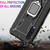 For Galaxy A50s Carbon Fiber Protective Case with 360 Degree Rotating Ring Holder(Blue)