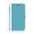 For Galaxy A21 Lmitated Mirror Surface Horizontal Flip Leather Case with Holder & Card Slots & Wallet & Lanyard(Blue)