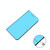 For Galaxy A21 Lmitated Mirror Surface Horizontal Flip Leather Case with Holder & Card Slots & Wallet & Lanyard(Blue)