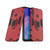 For Huawei Y7p / P40 Lite E Shockproof PC + TPU Protective Case with Magnetic Ring Holder(Red)