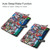 For iPad Pro 11 inch 2020 Custer Painted PU Leather Tablet Case with Sleep / Wake-up Function & 3-Fold Holder(Graffiti)