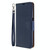 For Galaxy A01 Litchi Texture Pure Color Horizontal Flip PU Leather Case with Holder & Card Slots & Wallet & Lanyard(Dark Blue)