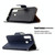 For Galaxy A21 Litchi Texture Pure Color Horizontal Flip PU Leather Case with Holder & Card Slots & Wallet & Lanyard(Dark Blue)