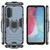 For OPPO Reno3 PC + TPU Shockproof Protective Case with Magnetic Ring Holder(Navy Blue) For OPPO Reno3 PC + TPU Shockproof Protective Case with Magnetic Ring Holder(Navy Blue)