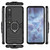 For Xiaomi Mi 10 Pro PC + TPU Shockproof Protective Case with Magnetic Ring Holder(Black)