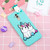 For Huawei Mate 20 Lite 3D Cartoon Pattern Shockproof TPU Protective Case(Couple Unicorn)