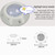 Swimming Pool ABS Wall Lamp LED Underwater Light, Power:6W(Colorful + Remote Control)