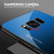 For Galaxy S8 Gradient Color Glass Case(Blue)