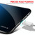 For Galaxy S8 Gradient Color Glass Case(Blue)