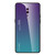 For OPPO Reno Z Gradient Color Glass Case(Purple)