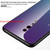 For OPPO Reno Z Gradient Color Glass Case(Purple)