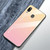 For Galaxy A30 Gradient Color Glass Case(Yellow)