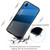 For Vivo V11 Gradient Color Glass Case(Blue)
