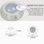 Swimming Pool ABS Wall Lamp LED Underwater Light, Power:6W(Colorful)