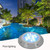 Swimming Pool ABS Wall Lamp LED Underwater Light, Power:6W(Colorful)