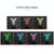 Black Base Creative 3D LED Decorative Night Light, USB with Touch Button Version, Pattern:Scepter