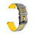 For Huawei Watch GT3 46mm 22mm Mixed-Color Silicone Watch Band(Grey+Yellow)