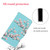 For Galaxy A40 3D Colored Drawing Horizontal Flip PU Leather Case with Holder & Card Slots & Wallet(Magnolia)