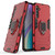 For OPPO Realme XT & K5 Shockproof PC + TPU Protective Case with Magnetic Ring Holder(Red)