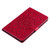 For Galaxy Tab A 8.0 (2019) T295/T290 Pressed Printing Sun Flower Pattern Horizontal Flip Leather Case with Holder & Card Slots & Wallet(Rose Red)