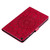 For Galaxy Tab A 8.0 (2019) T295/T290 Pressed Printing Sun Flower Pattern Horizontal Flip Leather Case with Holder & Card Slots & Wallet(Rose Red)