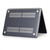 For Macbook Pro 16 inch Laptop Crystal Style Protective Case(Black)