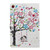 For Galaxy Tab S5e 3D Colored Drawing Horizontal Flip Leather Case with Holder & Card Slots & Wallet & Sleep / Wake-up Function(Girl Under The Tree)