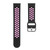 For Galaxy Watch 46 / S3 / Huawei Watch GT 1 / 2 22mm Smart Watch Silicone Double Color Watch Band, Size:L(Black Rose Purple)