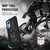 For Xiaomi 12 Pro Shockproof TPU + PC Phone Case with Holder(Black)