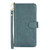 For iPhone 13 Pro Max Litchi Texture Zipper Leather Phone Case (Green)