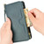 For iPhone 13 Pro Max Litchi Texture Zipper Leather Phone Case (Green)