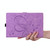 Love Butterfly Pattern Horizontal Flip Leather Case with Holder & Sleep / Wake-up Function For iPad Mini 1 / 2 / 3 / 4 / 5(Purple)
