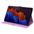 For Samsung Tab S7+ T970 T976B Love Butterfly Pattern Horizontal Flip Leather Case with Holder(Purple)