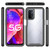 For OnePlus Nord N200 5G Starry Sky Solid Color Series Shockproof PC + TPU Protective Case(Light Blue)