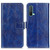 For OnePlus Nord CE 5G Retro Crazy Horse Texture Horizontal Flip Leather Case with Holder & Card Slots & Photo Frame & Wallet(Blue)