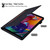 For Samsung Galaxy Tab S8+ / Tab S8 Plus /  Tab S7 FE / Tab S7+ SM-T970 / SM-T976B Business Shockproof Horizontal Flip Leather Case with Holder & Card Slots & Photo Frame & Pen Slot & Sleep / Wake-up Function(Black)