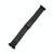 For OPPO Watch 41mm Three-beads Steel Watch Band(Black)