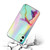 For iPhone 11 Laser Marble Pattern Clear TPU Shockproof Protective Case (Green)