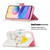 For Xiaomi Poco M3 Pro / Redmi Note 10 5G Colored Drawing Pattern Horizontal Flip Leather Case with Holder & Card Slots & Wallet(Umbrella Elephant)