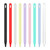 3 in 1 Pure Color Silicone Stylus Pen Protective Case Set for Apple Pencil 2(Red)