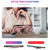 For iPhone 13 mini Shockproof TPU + PC Protective Case with 360 Degree Rotating Holder (Rose Gold)
