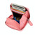 RFID Anti-theft Zipper Leather Coin Purse Coin Storage Bag(Pink)