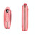 RFID Anti-theft Zipper Leather Coin Purse Coin Storage Bag(Pink)
