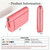 RFID Anti-theft Zipper Leather Coin Purse Coin Storage Bag(Pink)