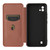 For OPPO Realme C20 Carbon Fiber Texture Horizontal Flip TPU + PC + PU Leather Case with Card Slot(Brown)