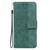 For OPPO Realme C20 / C11 2021 Geometric Embossed Leather Phone Case(Green)